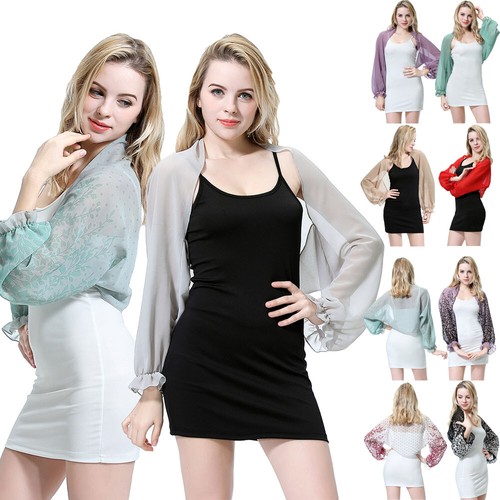 Women arm sleeve - chiffon, long