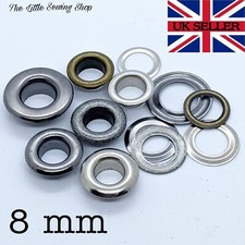 8mm Eyelets with Washers