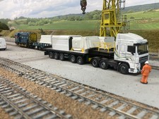 OO Gauge  British Nuclear Fuels Waste Road Transporter Model 