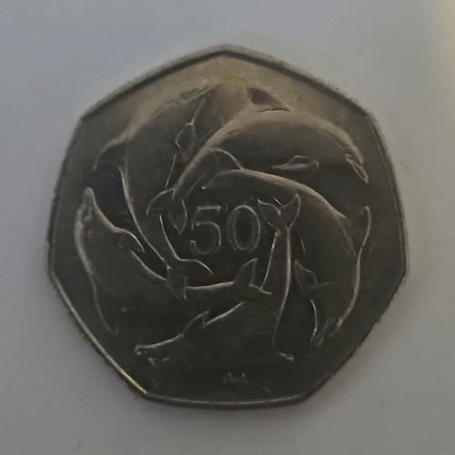 2017 50p sea creatures - uk,