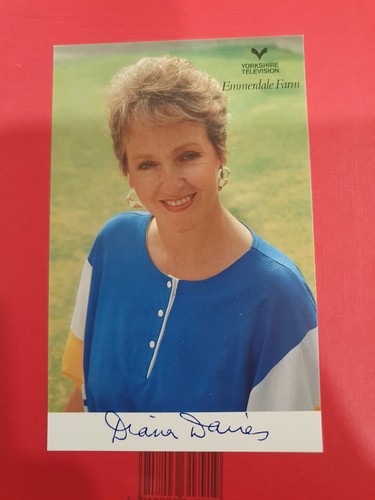 Diana davies emmerdale signed - diana,