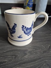 Emma Bridgewater "Blue Hen 1/2