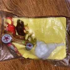 Wacky Races Arkansas Chuggabug & Lazy Luke and Blubber Bear plastic toy - Rare 