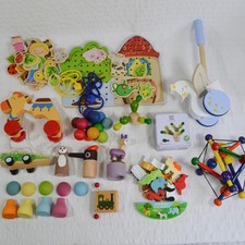 Wooden Toy Bundle x13 Items