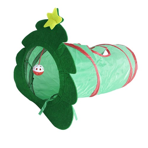 Cat tunnel toy collapsible - tunnel,