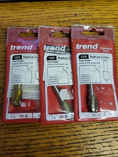 Trend 5x1 4tc radius cutter - trend,