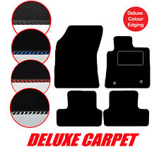 Renault Megane 2017 onwards Tailored Car Mats Deluxe Carpet & Edgings with clips
