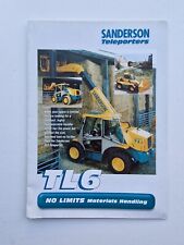 SANDERSON TL6 TELEPORTER SALES BROCHURE
