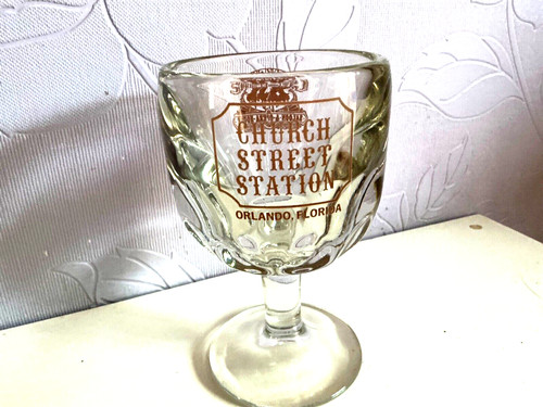 Glass goblet church - glass,
