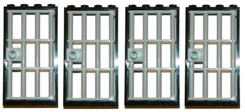 Lego barred door gate - door,