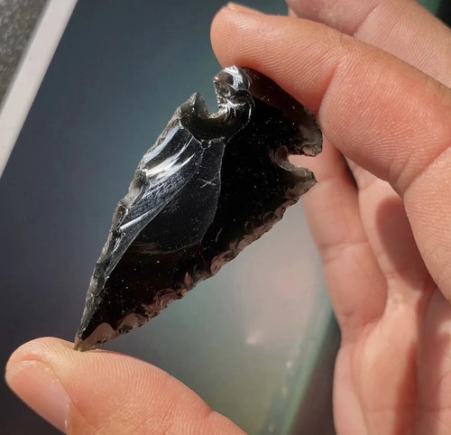 Bulk obsidian arrowhead - bulk,