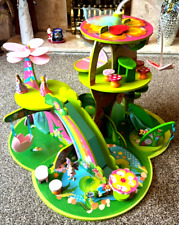 ELC Wonderland Magical Garden Rare Fairy Playset With Fairies & Toadstools VGC