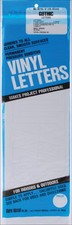 3 Pack - Duro Permanent Adhesive Vinyl Letters 4" 95/Pkg-White - D3218-WHITE