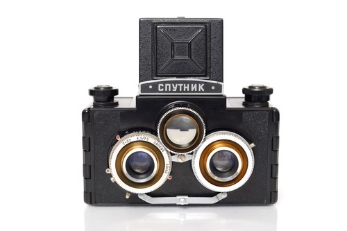 Sputnik stereoscopic bakelite - sputnik,