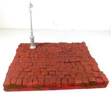 1.35 COBBLED SQUARE DIORAMA BASE 20CM BY 17CM BY 1.5CM SEE PICS