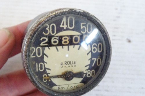 Odometer roll speedometer - a,