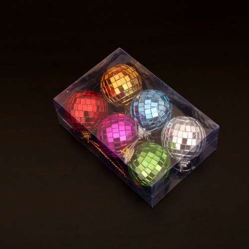 Christmas mirror disco balls - mirror,