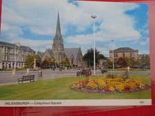 Vintage Postcard; Helensburgh, Colquhoun Square UNUSED (2696) Scotland