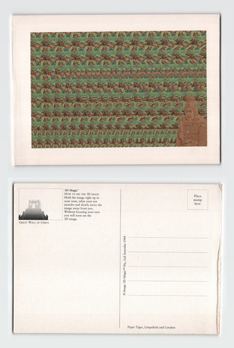 Postcard magic great wall - magic,