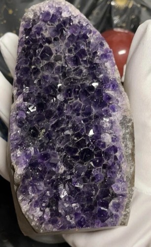 Amethyst geode statement - geode,
