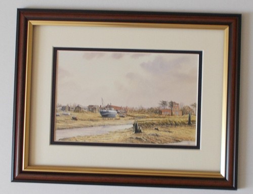 Framed print river ouse - framed,