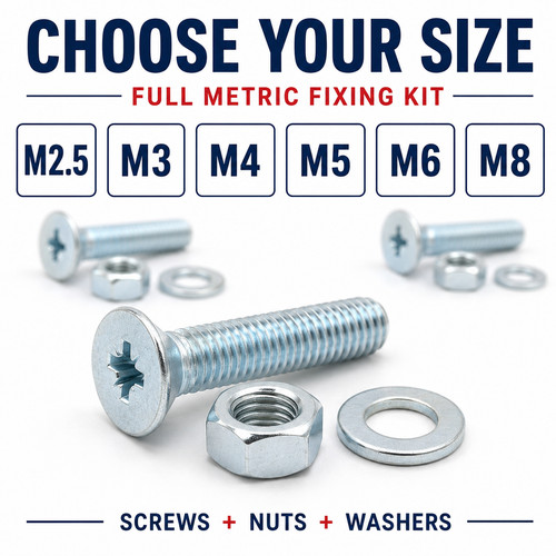 M6 m8 bolts nuts - m2.5, m4