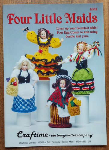 Four little maids egg cosies - egg,