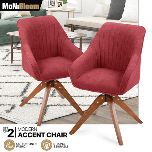 Pcs accent chair - 2, modern