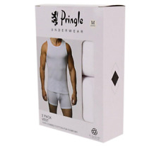 Pringle White Vests (2 Pack)