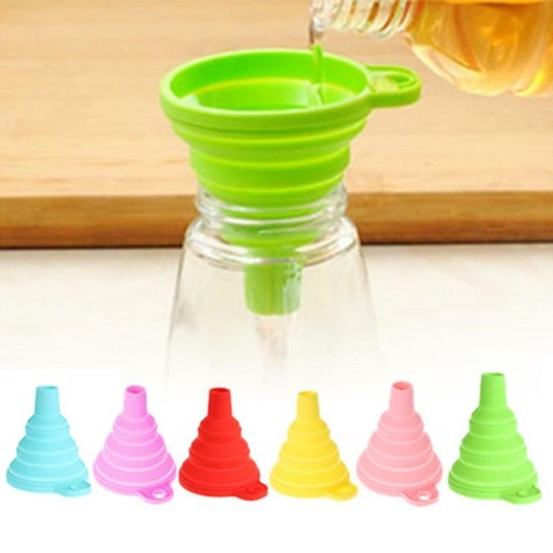 Foldable funnel silicone mini - foldable,