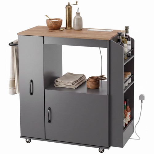 Homcom kitchen trolley - homcom,