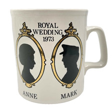 ROYAL WEDDING MUG 1973 MARK