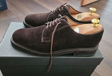 Loake 771 brown suede shoes UK7