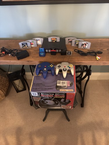 Nintendo n64 console bundle - console,