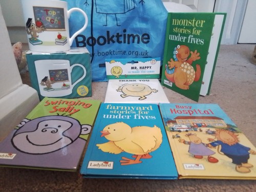 Ladybird books bag teacher - books,, bag,