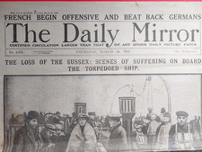 The Daily Mirror Newspaper  1916