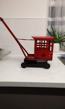 Tri-ang jones KL44 1940s pressed steel toy crane