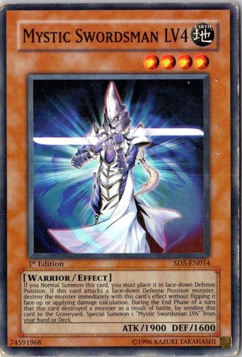Mystic swordsman lv4 - swordsman,