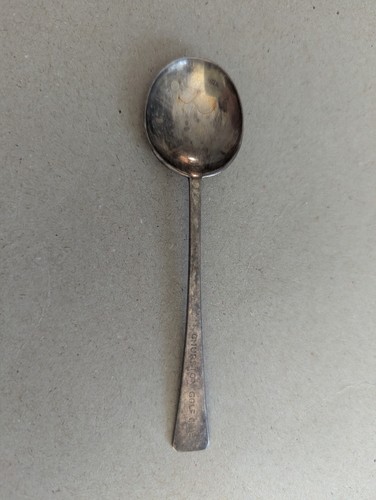 Sterling silver spoon 10cm - sterling,
