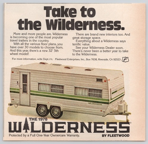 Wilderness fleetwood trailer - fleetwood,