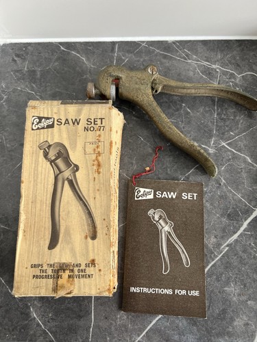 Vintage eclipse saw set - 77,
