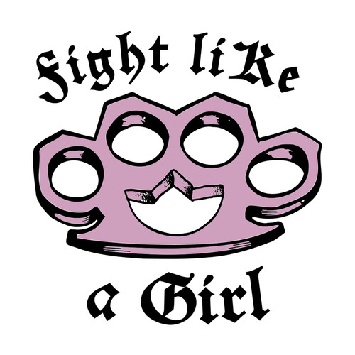 Fight like girl temporary - like,