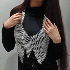 Aluminum Chainmail Top and
