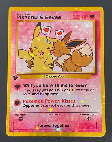 Pikachu eevee custom fan - pikachu, art