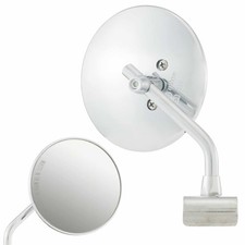 Round Chrome Mirror For Vespa