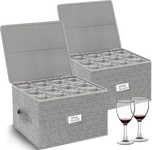 Pack wine glass storage - 2-pack,