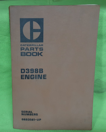 Caterpillar d398b engine - caterpillar, parts