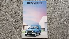 RENAULT 4 VAN 9 CWT SALES