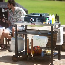 Feasto 3-Shelf Outdoor Grill