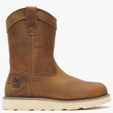 Georgia Boot Core 37 10" Waterproof Pull On Wedge Boot GB00666 - Durable Work